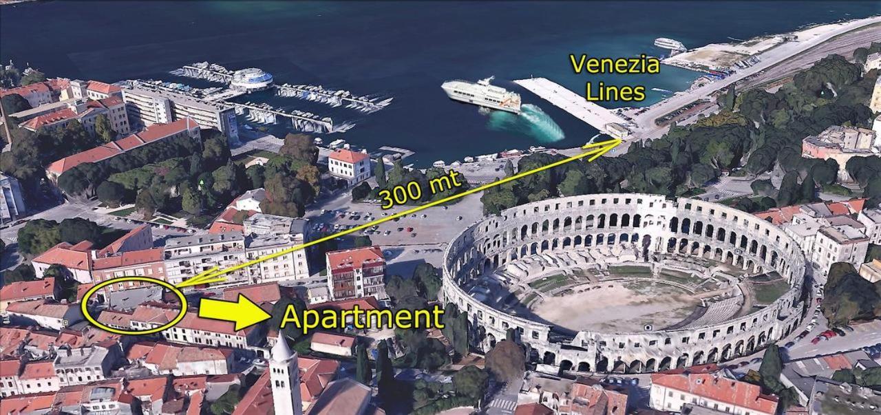 Apartament Colosseum View Pula Zewnętrze zdjęcie